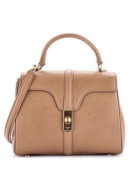 Céline 16 Top Handle Bag Grained Calfskin Small (view 1)