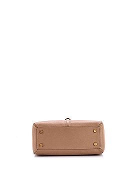 Céline 16 Top Handle Bag Grained Calfskin Small (view 2)