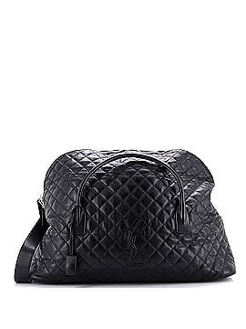 Saint Laurent ES Giant Travel Bag Quilted Leather (view 1)
