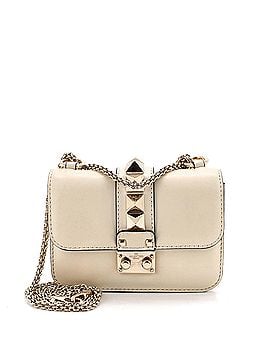 Valentino Garavani Glam Lock Shoulder Bag Leather Mini (view 1)