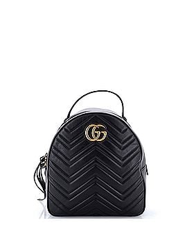 Gucci GG Marmont Backpack Matelasse Leather Small (view 1)