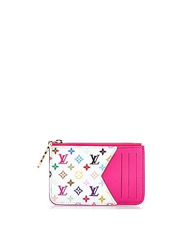 Louis Vuitton x Takashi Murakami Romy Card Holder Monogram Multicolor and Leather (view 1)
