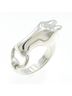 Hermès 100% Sterling Silver Silver Toned Hermes Hermès Galop Ring One size - photo 1