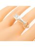 Hermès 100% Sterling Silver Silver Toned Hermes Hermès Galop Ring One size - photo 5
