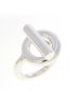 Hermès 100% Sterling Silver Silver Toned Hermes Hermès Echappé Ring One size - photo 1