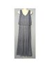 BHLDN 100% Polyester Solid Gray Purple Cocktail Dress Size 14 - photo 5