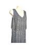 BHLDN 100% Polyester Solid Gray Purple Cocktail Dress Size 14 - photo 1