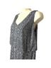 BHLDN 100% Polyester Solid Gray Purple Cocktail Dress Size 14 - photo 4