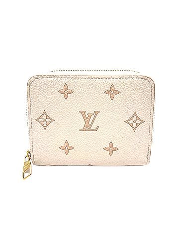 Louis Vuitton LOUIS VUITTON Monogram Empreinte Zippy Coin Purse Bicolor M14563 Bi-fold Wallet Pink Beige Cowhide Women's (view 1)