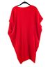 Hatch 100% Polyester Red Casual Dress One size - photo 2