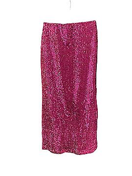 Topshop Fuchsia Sequin Maxi Skirt Formal Skirt (view 1)