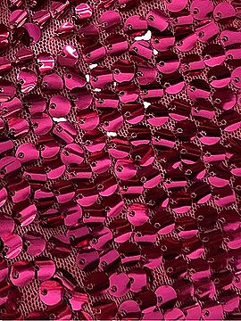 Topshop Fuchsia Sequin Maxi Skirt Formal Skirt (view 2)