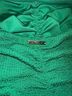 Milly Solid Green One Piece Swimsuit Size S - photo 5