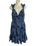 Elliatt Floral Blue Casual Dress Size M - photo 1