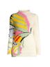 Tory Burch Graphic Pink Ivory Sweater Vest Size S - photo 1