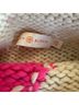 Tory Burch Graphic Pink Ivory Sweater Vest Size S - photo 3