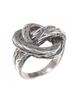 Hermès 100% Other Silver Toned Hermes Hallmark Ring One size - photo 1