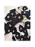Rachel Comey 100% Silk Floral Black Tan White Blouse Size 6 - photo 4
