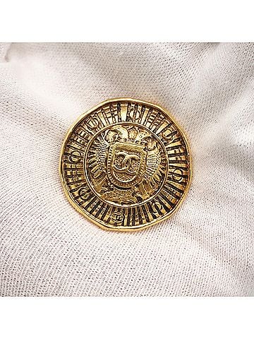Chanel CHANEL Coco Mark Vintage Earrings GP - Gold Women's (view 2)