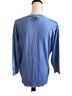 J.Crew 100% Cotton Solid Blue Pullover Sweater Size L - photo 2