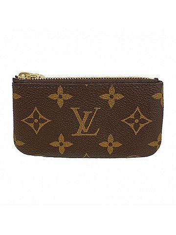 Louis Vuitton Louis Vuitton Monogram Pochette Clé M62650 Brown Wallet/Coin Case for Men and Women (view 1)