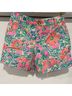 Lilly Pulitzer Floral Pink Green Shorts Size 0X - photo 4