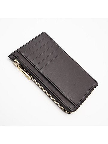 Balenciaga BALENCIAGA Leather L-shaped Zipper Fragment Case 736734 Wallet/Coin Brown Yellow Calf Men's (view 2)
