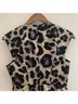 Tibi 98% Polyester 2% Polyamide 100% Acetate Animal Print Multi Color Cocktail Dress Size 4 - photo 8