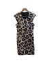 Tibi 98% Polyester 2% Polyamide 100% Acetate Animal Print Multi Color Cocktail Dress Size 4 - photo 1