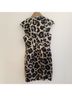 Tibi 98% Polyester 2% Polyamide 100% Acetate Animal Print Multi Color Cocktail Dress Size 4 - photo 5