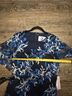 JS Collections 100% Polyester Floral Blue Cocktail Dress Size 12 - photo 6