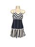 FILA 100% Polyester Stripes Blue White Active Dress Size XS - photo 1