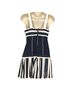 FILA 100% Polyester Stripes Blue White Active Dress Size XS - photo 2