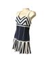 FILA 100% Polyester Stripes Blue White Active Dress Size XS - photo 5