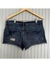 Free People Solid Blue Denim Shorts Size 28 waist - photo 3