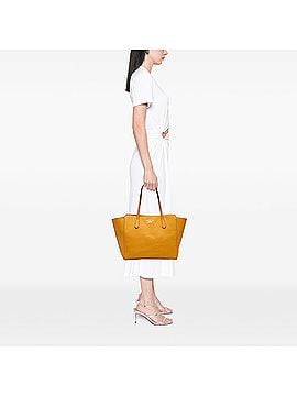 Gucci Medium Leather Swing Tote (view 2)
