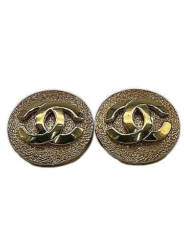 Chanel CHANEL Coco Mark Earrings GP - Gold for Women (view 1)