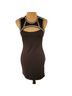 Eight Sixty Solid Black Cocktail Dress Size M - photo 1