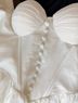 Adeirlina 100% Polyester White Cocktail Dress Size S - photo 6