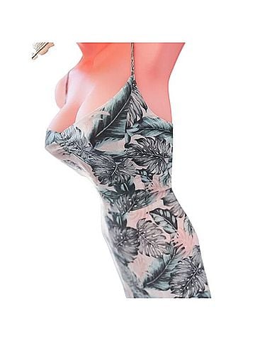 Aeropostale Whispers Through the Palms Casual Dress (view 2)