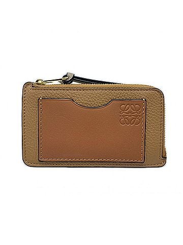 Loewe LOEWE Anagram Coin Card Holder C660Z40X04 Wallet/Coin Case Brown Grain Calf Leather Women's (view 1)