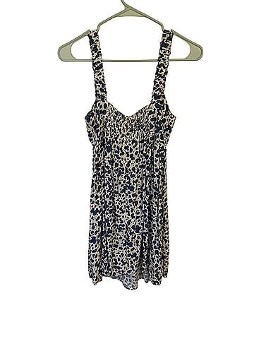 Reformation Serene Splatter Mini Dress Casual Dress (view 2)