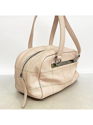 Chanel Chanel Chocolate Bar Handbag, Caviar Leather, Baby Pink, Women's (view 2)