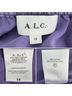 A.L.C. 100% Polyester Purple Cocktail Dress Size 14 - photo 3