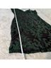 Windsor 95% Polyester 5% Spandex 100% Polyester Solid Black Green Cocktail Dress Size L - photo 6