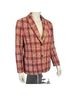 Midnight Velvet 70% Acrylic 30% Rayon 100% Polyester Plaid Multi Color Jacket Size 18 - photo 1