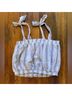 Universal Thread 100% Cotton Stripes White Blue Tank Top Size L - photo 4