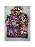 Johnny Was Floral Tropical Multi Color Black Pullover Hoodie Size XL - photo 7