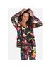 Johnny Was Floral Tropical Multi Color Black Pullover Hoodie Size XL - photo 8