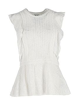 Missoni Missoni Sleeveless Blouse in White Cotton (view 1)